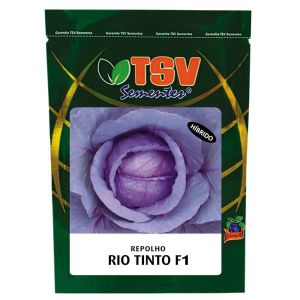 SEMENTES DE REPOLHO HÍBRIDO RIO TINTO F1 TSV CLASSE A - 1MX