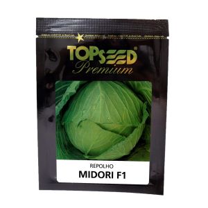 Sementes De Repolho Híbrido Midori F1 Topseed Premium - 10g