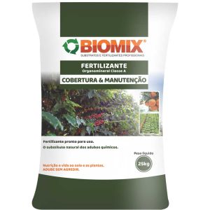 Fertilizante Organomineral Cobertura 06 06 06 Biomix