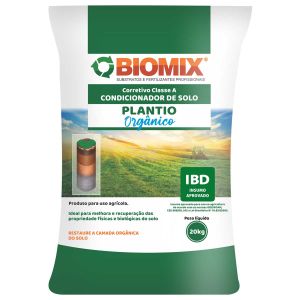 Condicionador De Solo Plantio Orgânico Biomix - 20kg