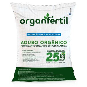Fertilizante Organomineral Organfértil Superbac - 25kg