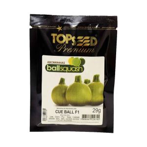 Sementes De Abobrinha Ballsquash Cue Ball F1 Topseed Premium - 250 Sem