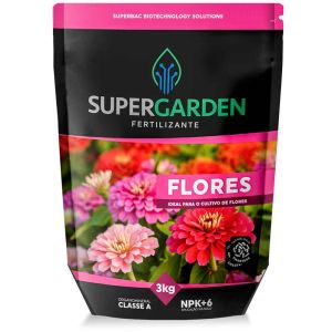Adubo Supergarden Flores - 3kg