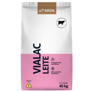 Ração Para Bovinos De Leite Vialac Unique Farelada Socil - 40 Kg